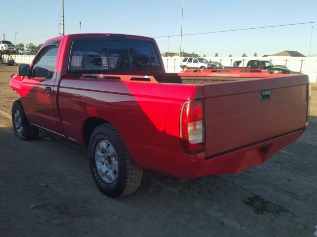 1N6DD21SXWC336552 - 1998 NISSAN FRONTIER X RED photo 3