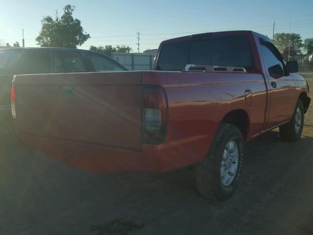 1N6DD21SXWC336552 - 1998 NISSAN FRONTIER X RED photo 4