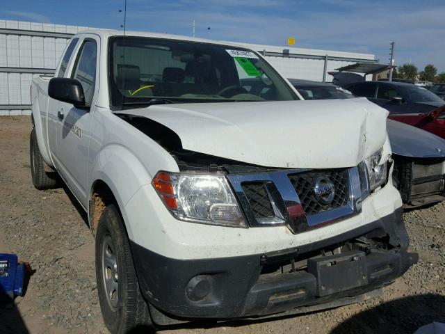 1N6BD0CT0EN708808 - 2014 NISSAN FRONTIER S WHITE photo 1