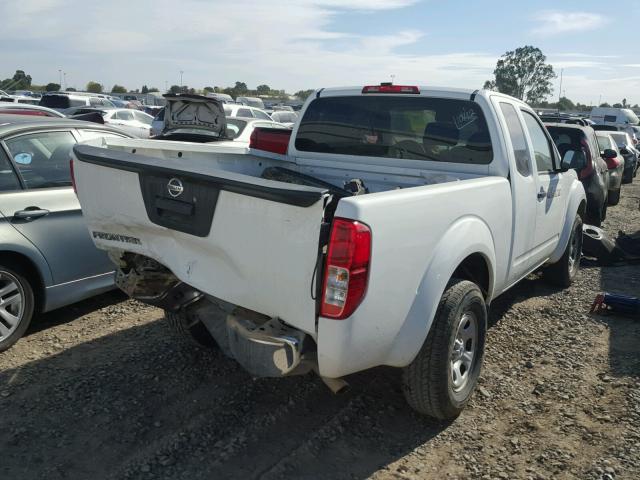 1N6BD0CT0EN708808 - 2014 NISSAN FRONTIER S WHITE photo 4