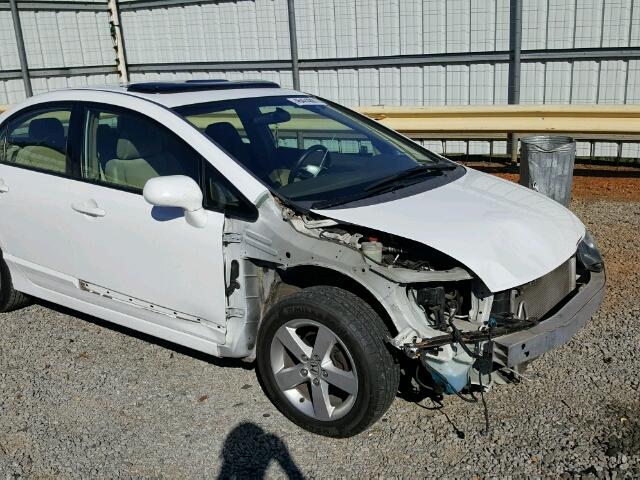 2HGFA16808H308367 - 2008 HONDA CIVIC EX WHITE photo 9