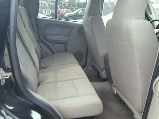 1J4GL48K36W273324 - 2006 JEEP LIBERTY SP BLACK photo 6