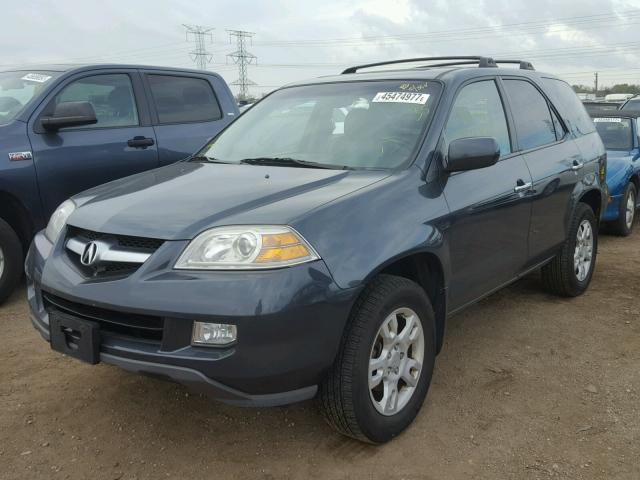 2HNYD18955H549545 - 2005 ACURA MDX TOURIN GRAY photo 2