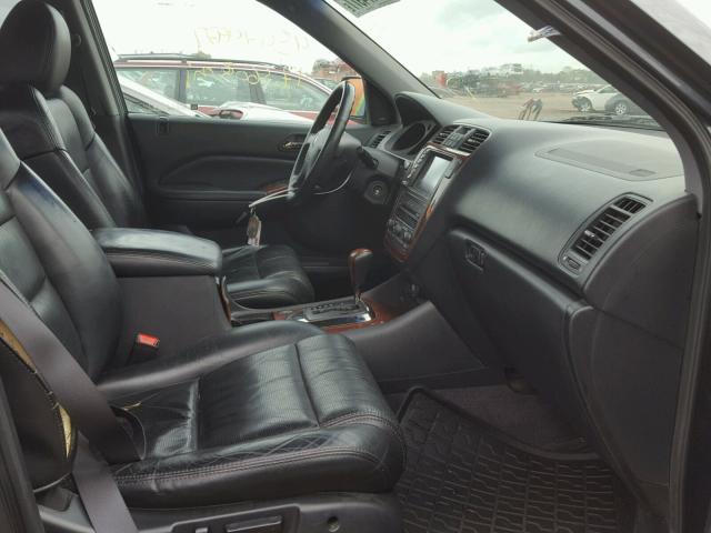 2HNYD18955H549545 - 2005 ACURA MDX TOURIN GRAY photo 5