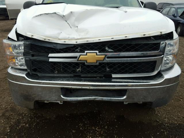 1GC0KVCG2BZ376259 - 2011 CHEVROLET SILVERADO WHITE photo 7