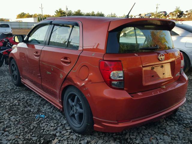 JTKKU10428J030878 - 2008 TOYOTA SCION XD ORANGE photo 3