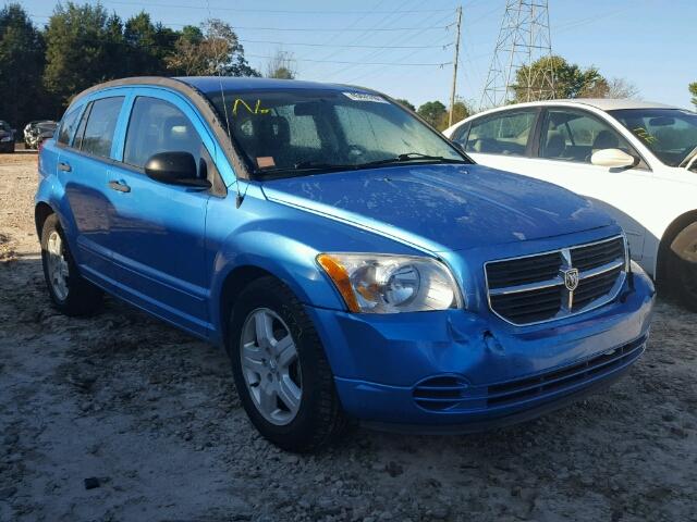 1B3HB48B48D650224 - 2008 DODGE CALIBER BLUE photo 1