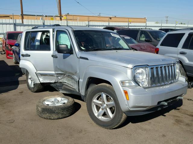 1J8GN58KX8W215129 - 2008 JEEP LIBERTY LI SILVER photo 1