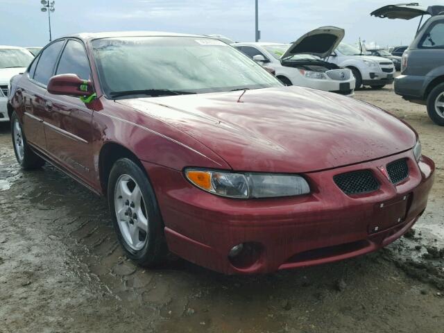 1G2WK52J72F194974 - 2002 PONTIAC GRAND PRIX RED photo 1