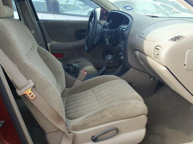 1G2WK52J72F194974 - 2002 PONTIAC GRAND PRIX RED photo 5