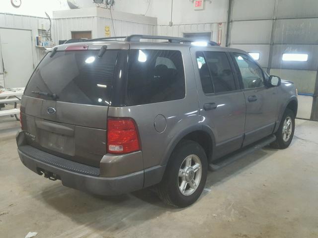 1FMZU73K43ZB29405 - 2003 FORD EXPLORER X GRAY photo 4