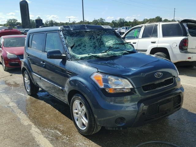 KNDJT2A29B7345724 - 2011 KIA SOUL + BLUE photo 1