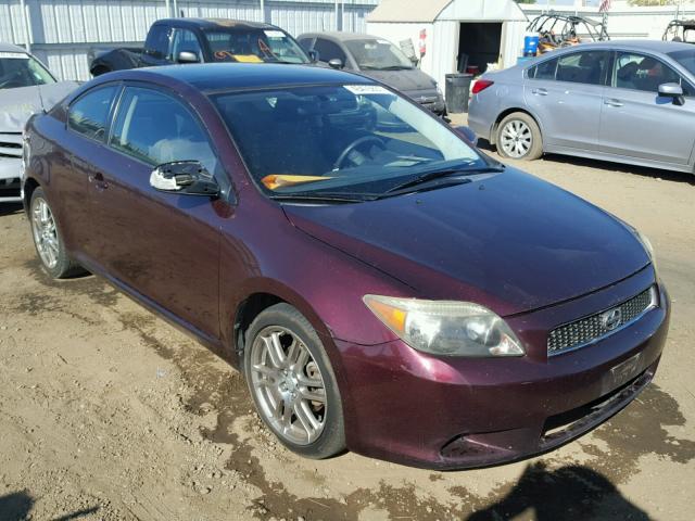 JTKDE177760088672 - 2006 TOYOTA SCION TC BURGUNDY photo 1