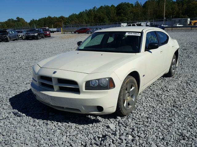 2B3KA43G08H247422 - 2008 DODGE CHARGER WHITE photo 2