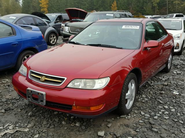 19UYA2252VL017183 - 1997 ACURA 3.0CL RED photo 2