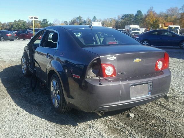 1G1ZC5EB2AF239398 - 2010 CHEVROLET MALIBU 1LT CHARCOAL photo 3