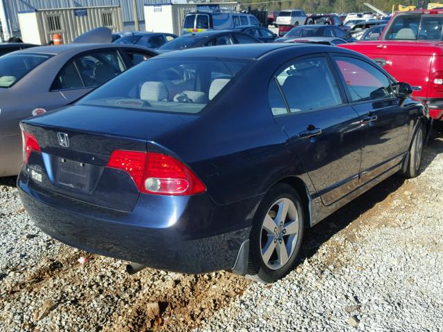 1HGFA16847L093383 - 2007 HONDA CIVIC EX 蓝色 照片 4