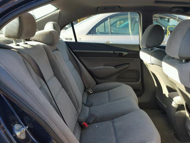 1HGFA16847L093383 - 2007 HONDA CIVIC EX 蓝色 照片 6