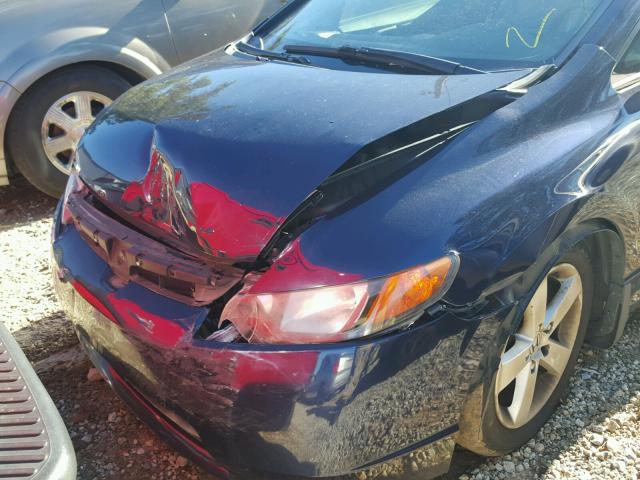 1HGFA16847L093383 - 2007 HONDA CIVIC EX 蓝色 照片 9