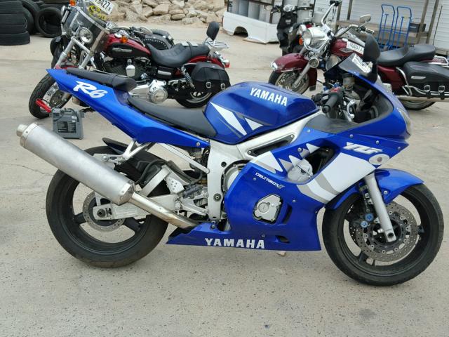 JYARJ04E91A018000 - 2001 YAMAHA YZFR6 L BLUE photo 5