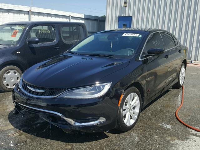 1C3CCCAB5GN166652 - 2016 CHRYSLER 200 LIMITE BLACK photo 2