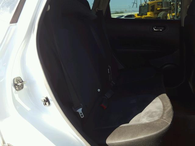 JN8AS5MT6DW541545 - 2013 NISSAN ROGUE S WHITE photo 6