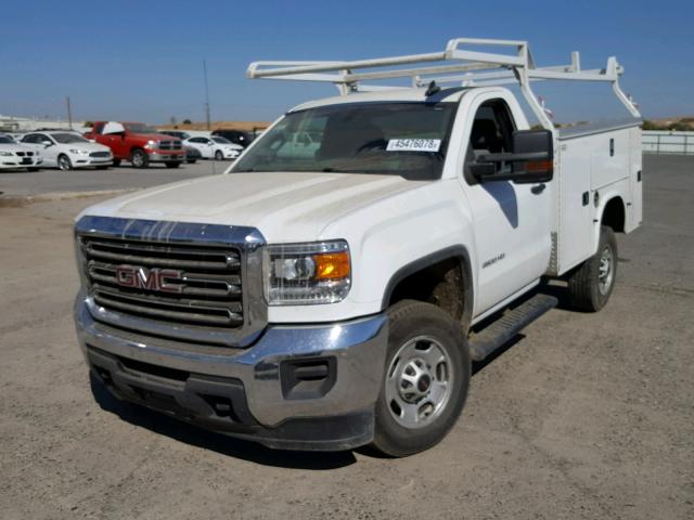 1GD01REG1HZ294129 - 2017 GMC SIERRA C25 WHITE photo 2