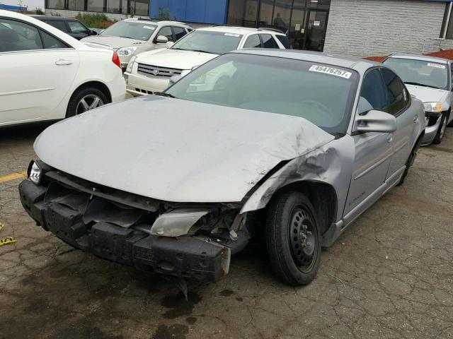 1G2WP52K4YF289978 - 2000 PONTIAC GRAND PRIX SILVER photo 2