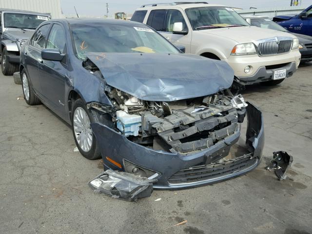 3FADP0L39CR450372 - 2012 FORD FUSION HYB BLUE photo 1