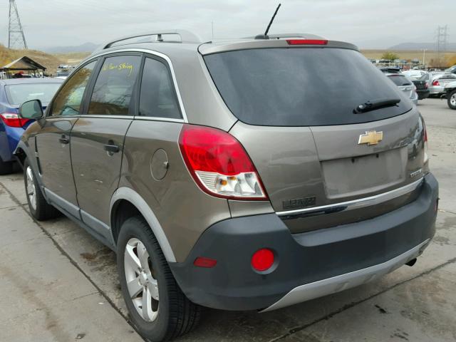 3GNAL2EK4CS570623 - 2012 CHEVROLET CAPTIVA SP TAN photo 3