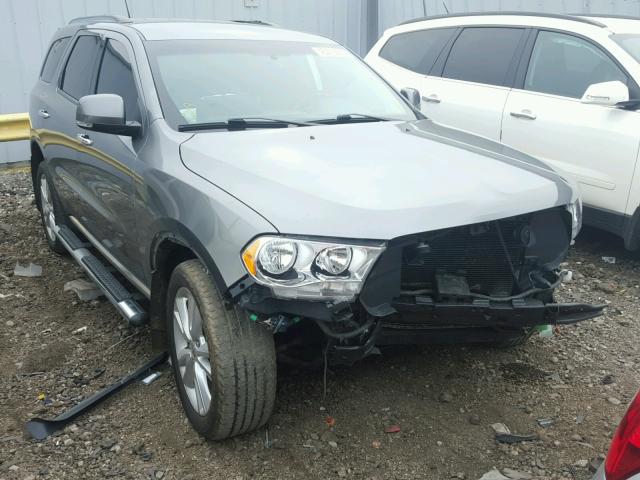 1C4RDJDG6DC509233 - 2013 DODGE DURANGO CR GRAY photo 1