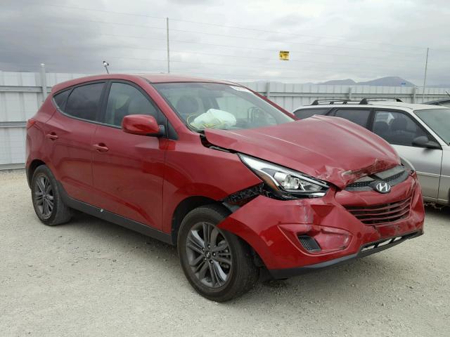 KM8JT3AF9FU071842 - 2015 HYUNDAI TUCSON GLS RED photo 1