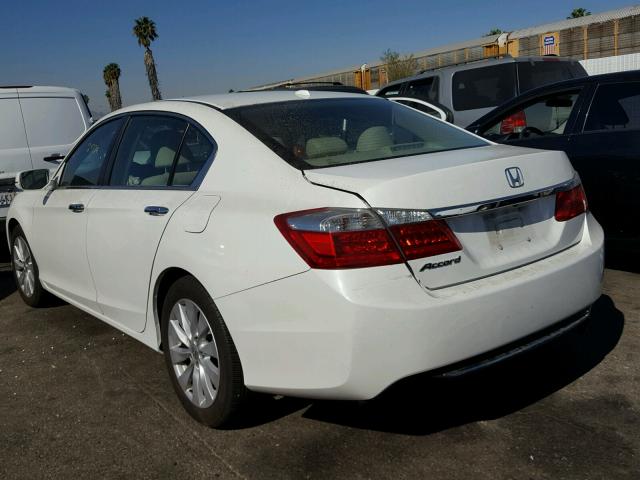 1HGCR2F81FA014537 - 2015 HONDA ACCORD EXL WHITE photo 3