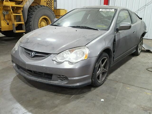 JH4DC54812C042263 - 2002 ACURA RSX GRAY photo 2