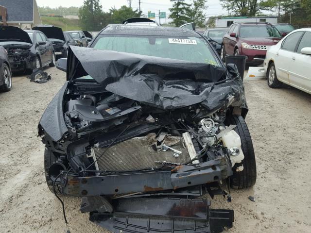 1G1ZE5E12BF330075 - 2011 CHEVROLET MALIBU LTZ 黑色 照片 9