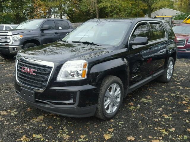 2GKALMEK0H6350068 - 2017 GMC TERRAIN SL BLACK photo 2