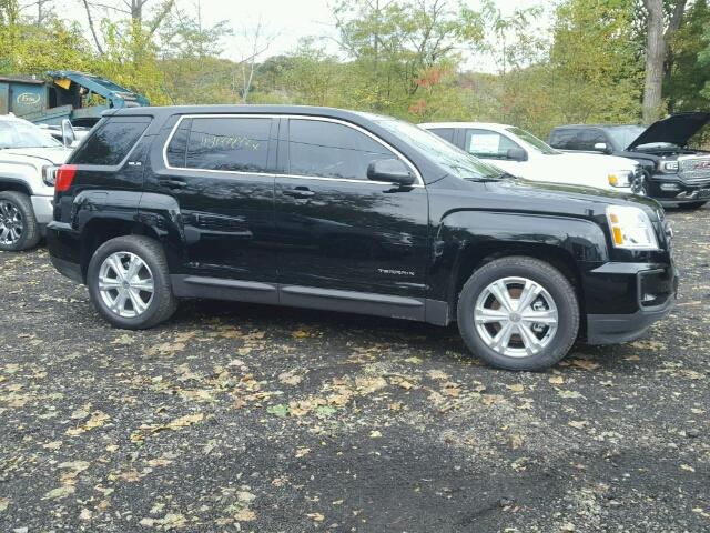 2GKALMEK0H6350068 - 2017 GMC TERRAIN SL BLACK photo 9