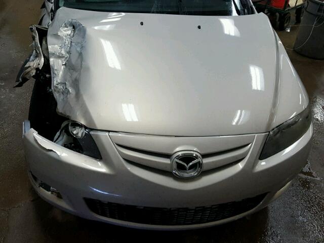 1YVHP80C185M26084 - 2008 MAZDA 6 I SILVER photo 7