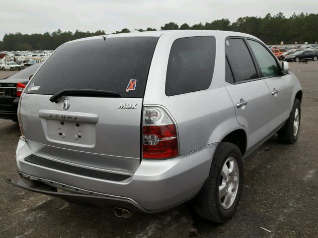 2HNYD18226H538166 - 2006 ACURA MDX SILVER photo 4