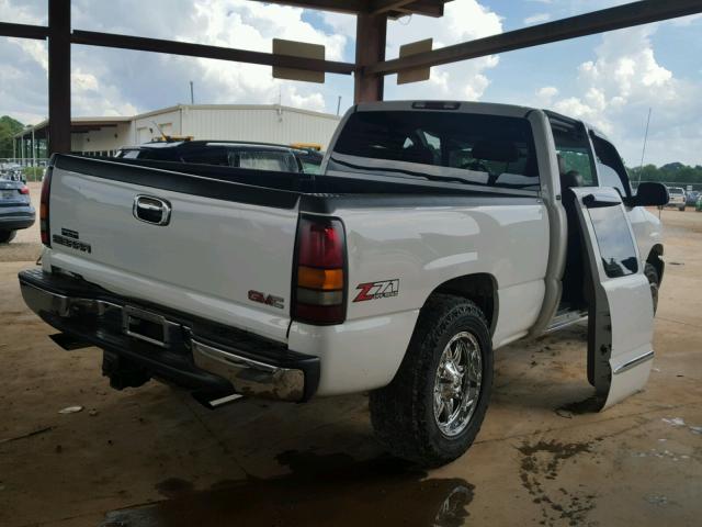 2GTEK19T641154340 - 2004 GMC NEW SIERRA WHITE photo 4