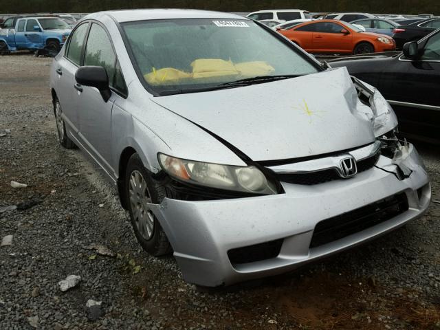 2HGFA1F39AH526866 - 2010 HONDA CIVIC VP SILVER photo 1