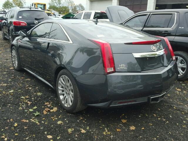 1G6DA1E35E0120409 - 2014 CADILLAC CTS CHARCOAL photo 3