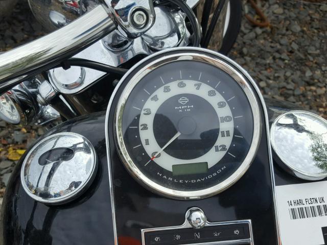 1HD1JDV17EB042928 - 2014 HARLEY-DAVIDSON FLSTN BLACK photo 8