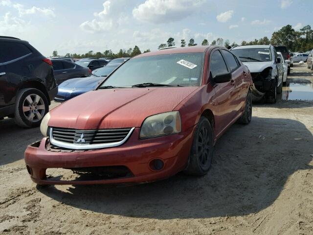 4A3AB36F08E022894 - 2008 MITSUBISHI GALANT ES RED photo 2