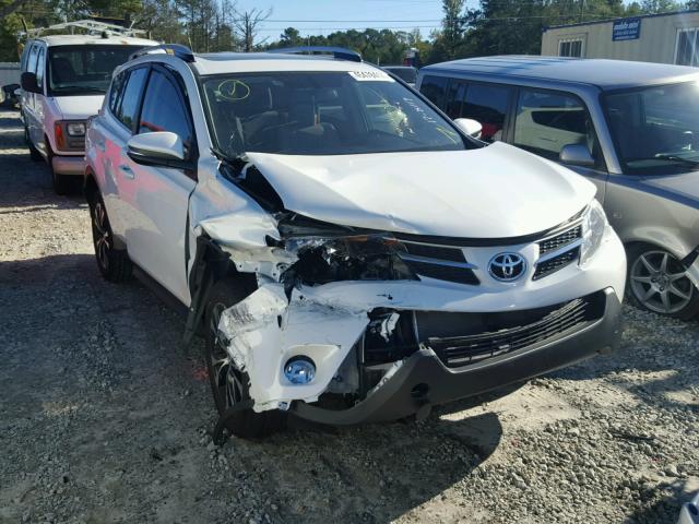 JTMYFREV2FD074760 - 2015 TOYOTA RAV4 LIMIT WHITE photo 1
