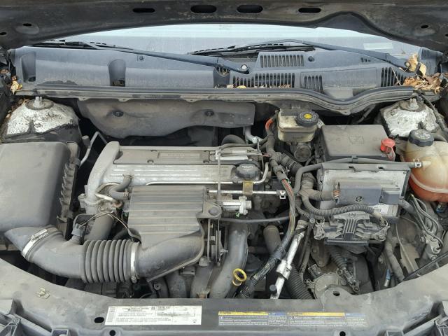 1G8AG52FX4Z201253 - 2004 SATURN ION LEVEL BLACK photo 7