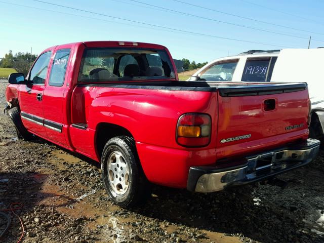 1GCEC19V74Z105847 - 2004 CHEVROLET SILVERADO RED photo 3