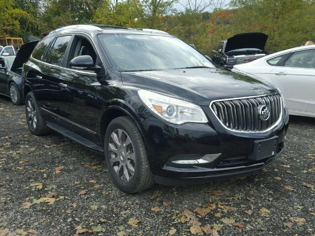 5GAKRBKD7HJ254550 - 2017 BUICK ENCLAVE BLACK photo 1