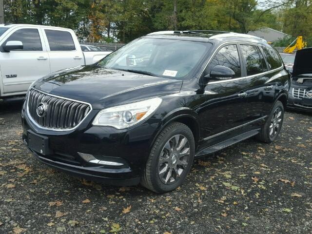 5GAKRBKD7HJ254550 - 2017 BUICK ENCLAVE BLACK photo 2