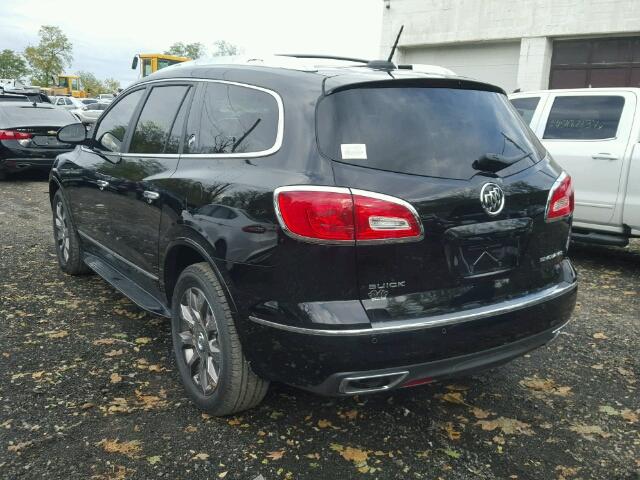 5GAKRBKD7HJ254550 - 2017 BUICK ENCLAVE BLACK photo 3